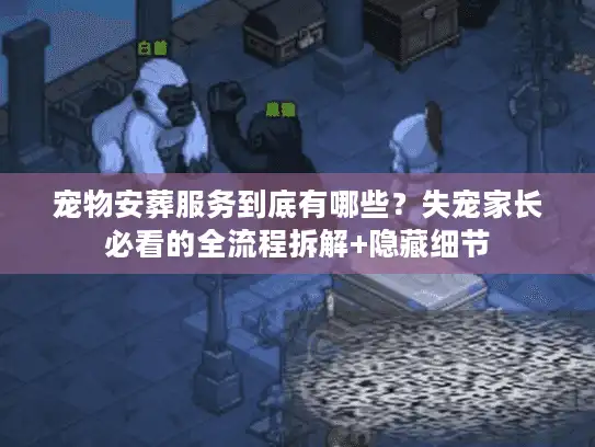 宠物安葬服务到底有哪些？失宠家长必看的全流程拆解+隐藏细节