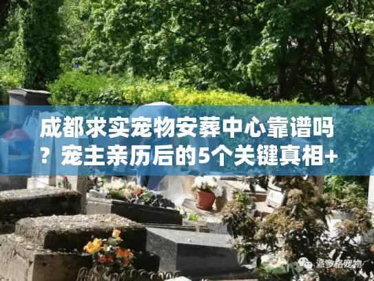 成都求实宠物安葬中心靠谱吗？宠主亲历后的5个关键真相+避坑指南