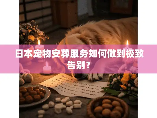 日本宠物安葬服务如何做到极致告别？