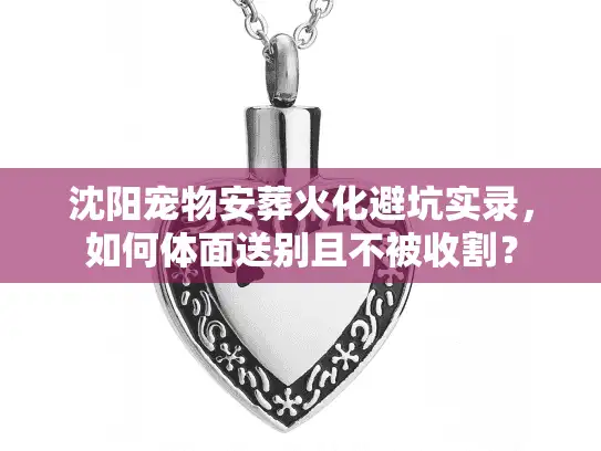 沈阳宠物安葬火化避坑实录，如何体面送别且不被收割？