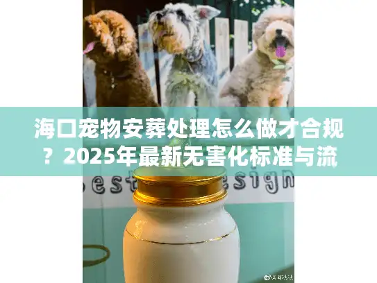 海口宠物安葬处理怎么做才合规？2025年最新无害化标准与流程