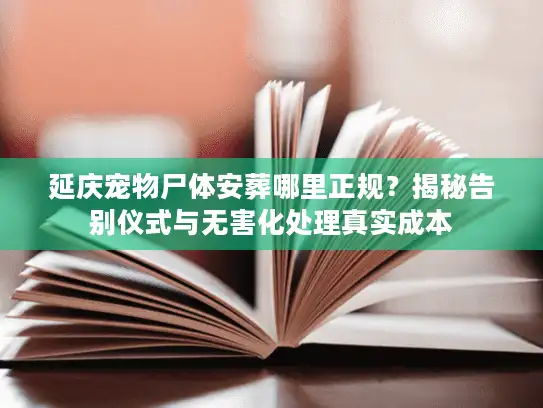 延庆宠物尸体安葬哪里正规？揭秘告别仪式与无害化处理真实成本