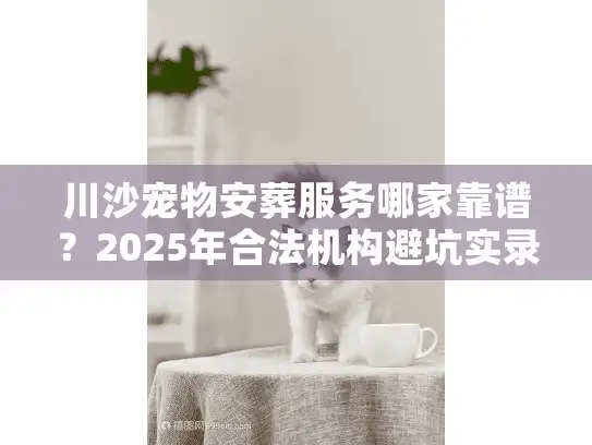 川沙宠物安葬服务哪家靠谱？2025年合法机构避坑实录