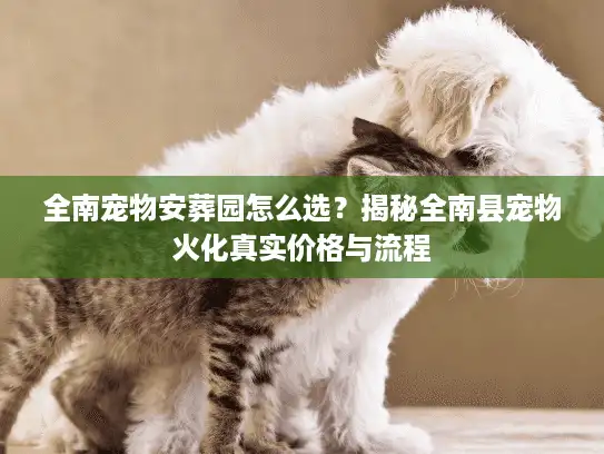 全南宠物安葬园怎么选？揭秘全南县宠物火化真实价格与流程