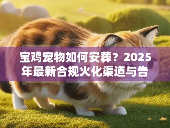 宝鸡宠物如何安葬？2025年最新合规火化渠道与告别仪式全解析