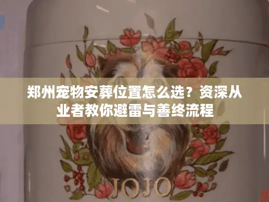 郑州宠物安葬位置怎么选？资深从业者教你避雷与善终流程