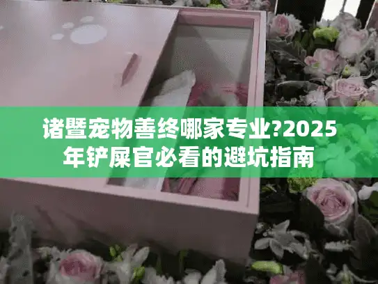 诸暨宠物善终哪家专业?2025年铲屎官必看的避坑指南