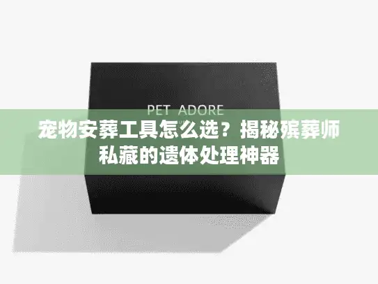 宠物安葬工具怎么选？揭秘殡葬师私藏的遗体处理神器