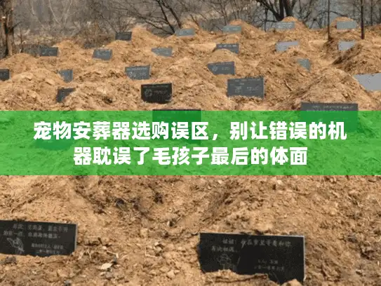 宠物安葬器选购误区，别让错误的机器耽误了毛孩子最后的体面