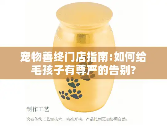 宠物善终门店指南:如何给毛孩子有尊严的告别?
