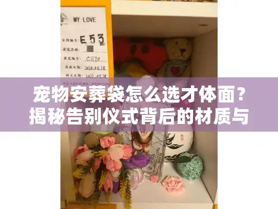 宠物安葬袋怎么选才体面？揭秘告别仪式背后的材质与尊严