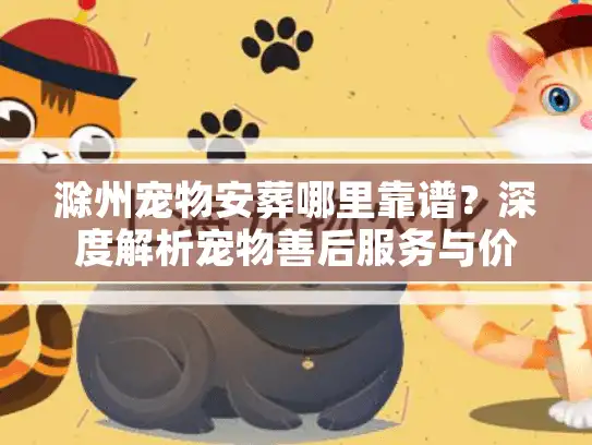 滁州宠物安葬哪里靠谱？深度解析宠物善后服务与价格内幕