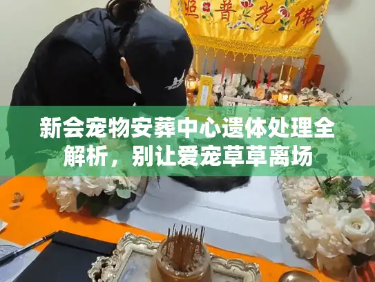 新会宠物安葬中心遗体处理全解析，别让爱宠草草离场