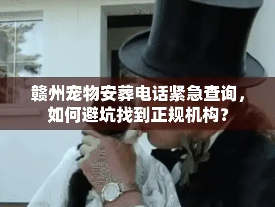 赣州宠物安葬电话紧急查询，如何避坑找到正规机构？