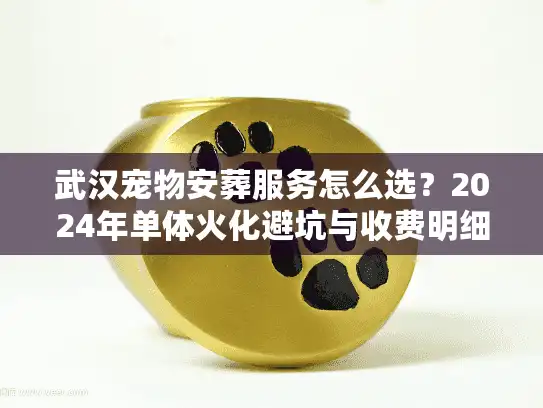 武汉宠物安葬服务怎么选？2024年单体火化避坑与收费明细
