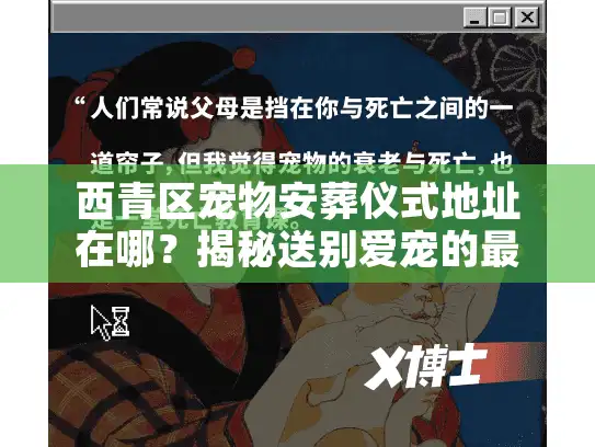 西青区宠物安葬仪式地址在哪？揭秘送别爱宠的最后温情时刻