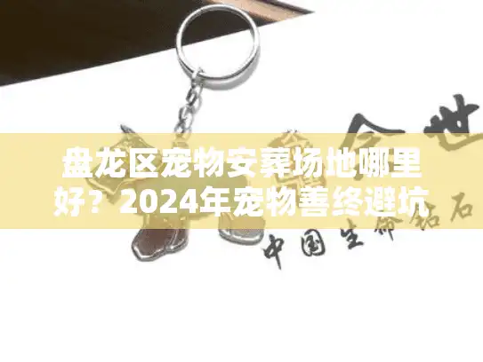 盘龙区宠物安葬场地哪里好？2024年宠物善终避坑实录