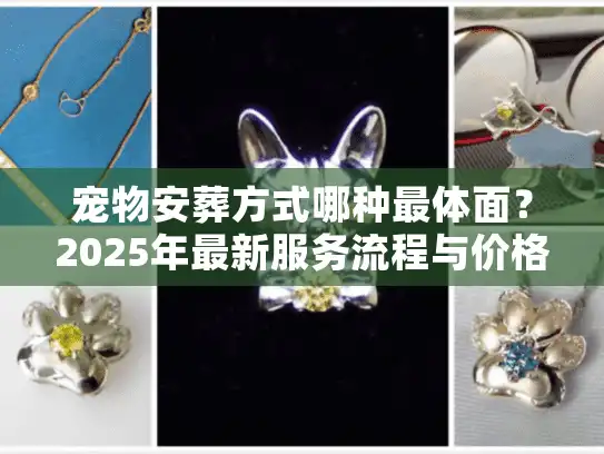 宠物安葬方式哪种最体面？2025年最新服务流程与价格内幕