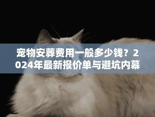 宠物安葬费用一般多少钱？2024年最新报价单与避坑内幕