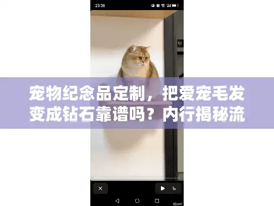 宠物纪念品定制，把爱宠毛发变成钻石靠谱吗？内行揭秘流程