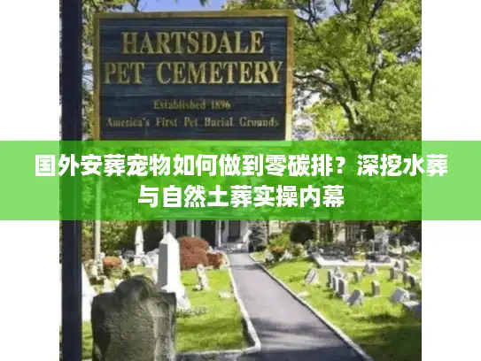国外安葬宠物如何做到零碳排？深挖水葬与自然土葬实操内幕