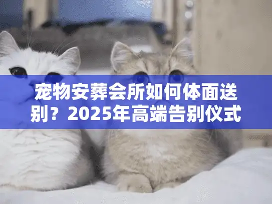 宠物安葬会所如何体面送别？2025年高端告别仪式全流程揭秘