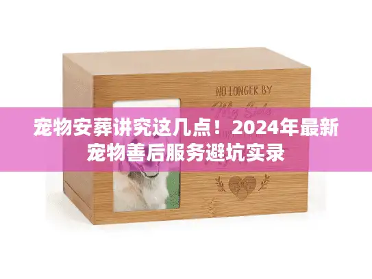 宠物安葬讲究这几点！2024年最新宠物善后服务避坑实录