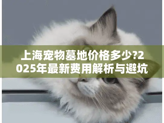 上海宠物墓地价格多少?2025年最新费用解析与避坑指南