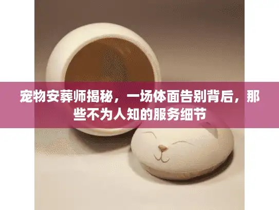 宠物安葬师揭秘，一场体面告别背后，那些不为人知的服务细节