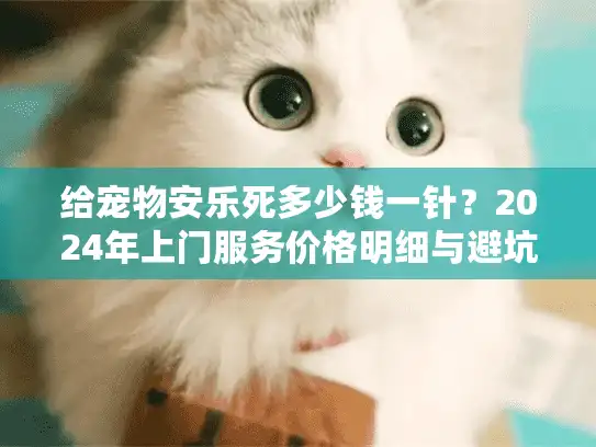 给宠物安乐死多少钱一针？2024年上门服务价格明细与避坑实况