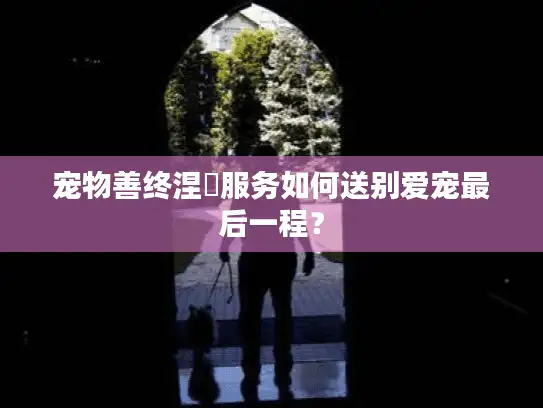 宠物善终涅槃服务如何送别爱宠最后一程？