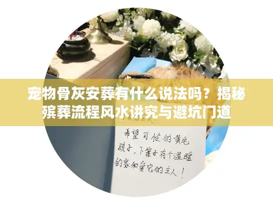 宠物骨灰安葬有什么说法吗？揭秘殡葬流程风水讲究与避坑门道