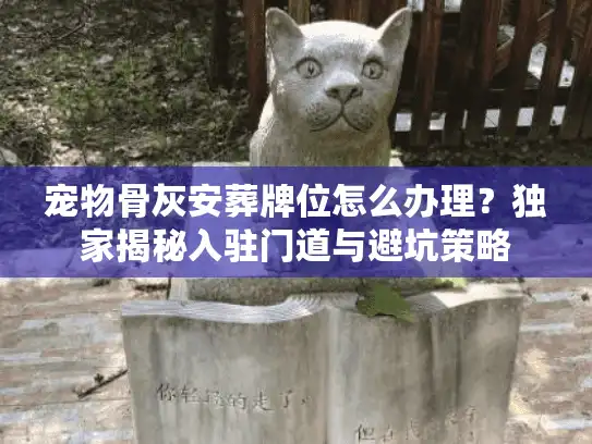 宠物骨灰安葬牌位怎么办理？独家揭秘入驻门道与避坑策略