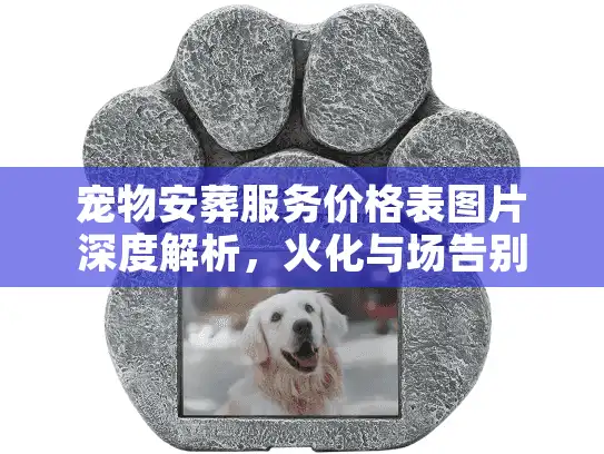 宠物安葬服务价格表图片深度解析，火化与场告别仪式真实成本