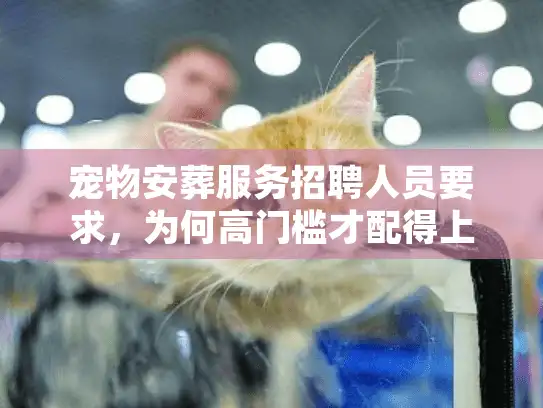 宠物安葬服务招聘人员要求，为何高门槛才配得上你的爱？