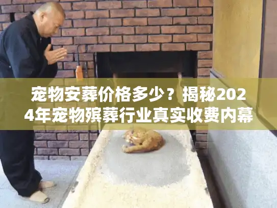 宠物安葬价格多少？揭秘2024年宠物殡葬行业真实收费内幕