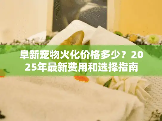 阜新宠物火化价格多少？2025年最新费用和选择指南