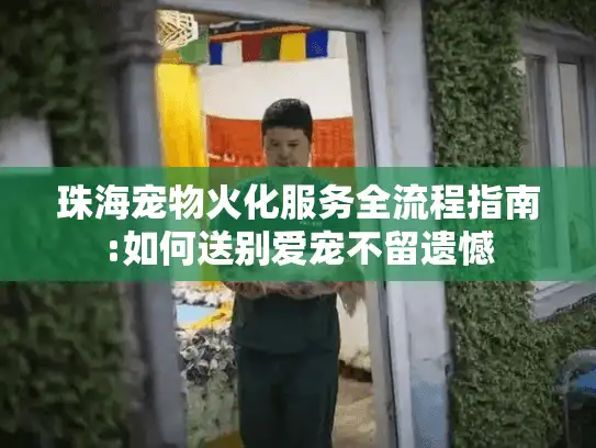 珠海宠物火化服务全流程指南:如何送别爱宠不留遗憾