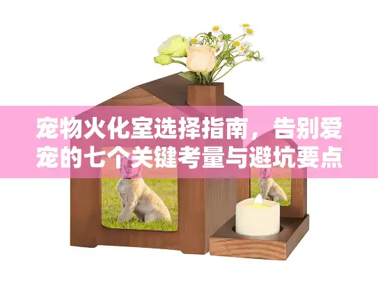 宠物火化室选择指南，告别爱宠的七个关键考量与避坑要点