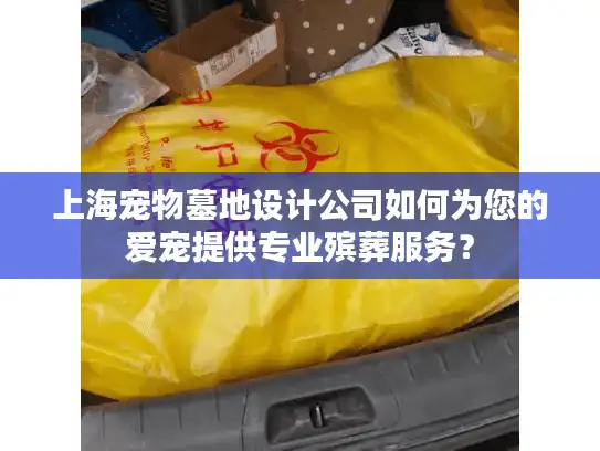 上海宠物墓地设计公司如何为您的爱宠提供专业殡葬服务？