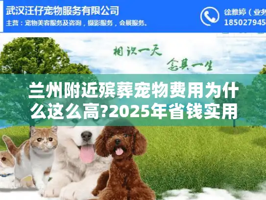 兰州附近殡葬宠物费用为什么这么高?2025年省钱实用建议