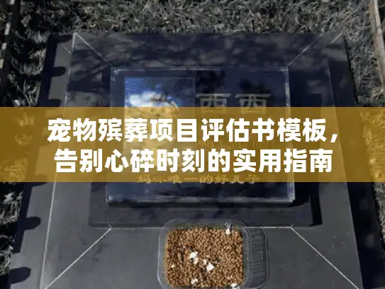宠物殡葬项目评估书模板，告别心碎时刻的实用指南