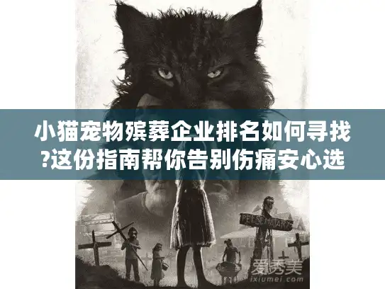 小猫宠物殡葬企业排名如何寻找?这份指南帮你告别伤痛安心选择