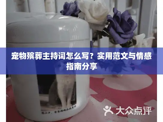 宠物殡葬主持词怎么写？实用范文与情感指南分享