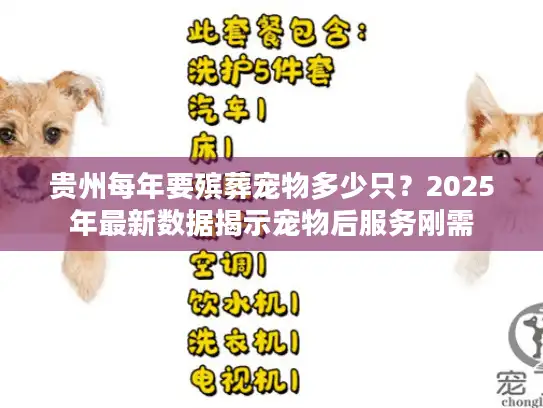 贵州每年要殡葬宠物多少只？2025年最新数据揭示宠物后服务刚需
