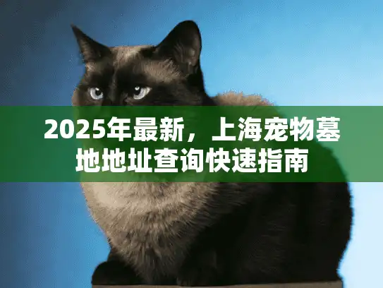 2025年最新，上海宠物墓地地址查询快速指南