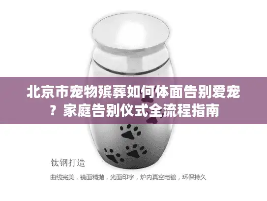 北京市宠物殡葬如何体面告别爱宠？家庭告别仪式全流程指南