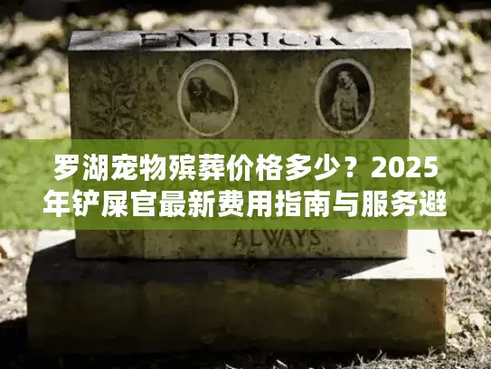 罗湖宠物殡葬价格多少？2025年铲屎官最新费用指南与服务避坑手册