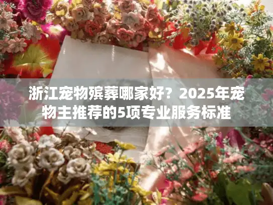 浙江宠物殡葬哪家好？2025年宠物主推荐的5项专业服务标准