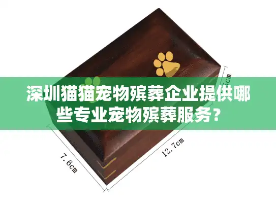 深圳猫猫宠物殡葬企业提供哪些专业宠物殡葬服务？